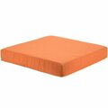 Bfm Seating Aruba Rust Canvas Ottoman Cushion 163PH5106CCU